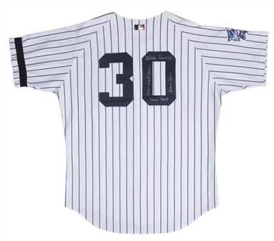 2000 Willie Randolph Game Used and Signed New York Yankees World Series Home Coaches Jersey (Randolph LOA)